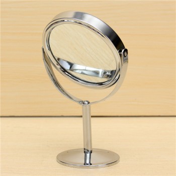 Espelho Portátil Rotativo com Lado Ampliado